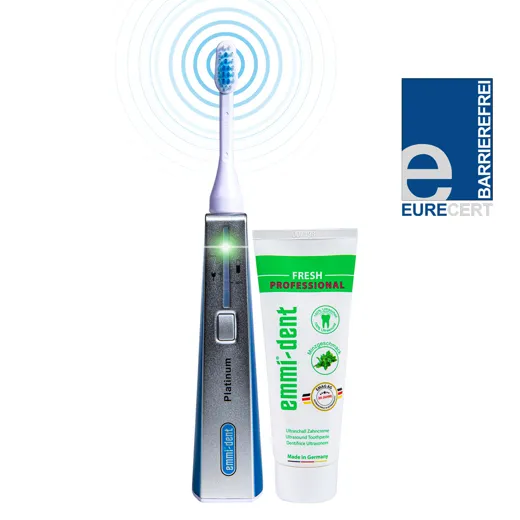 Emmi-Dent Care Platinum - EURECERT - vibrationslos