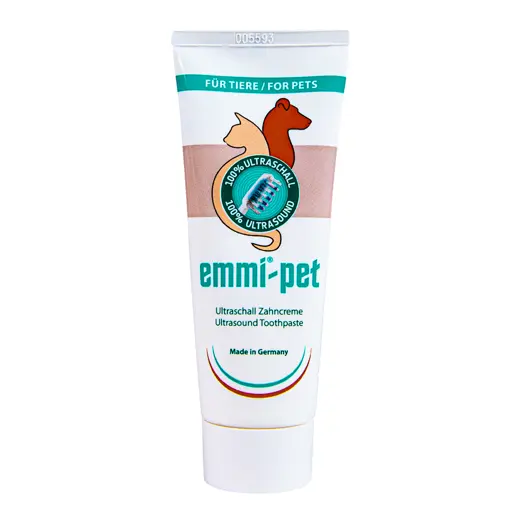 Emmi-Pet Ultraschall Zahncreme für Tiere 75 ml (ohne Titandioxid / Parabene)