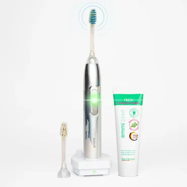 emmi-dent Metallic Holo Basis Set Ultraschallzahnbürste