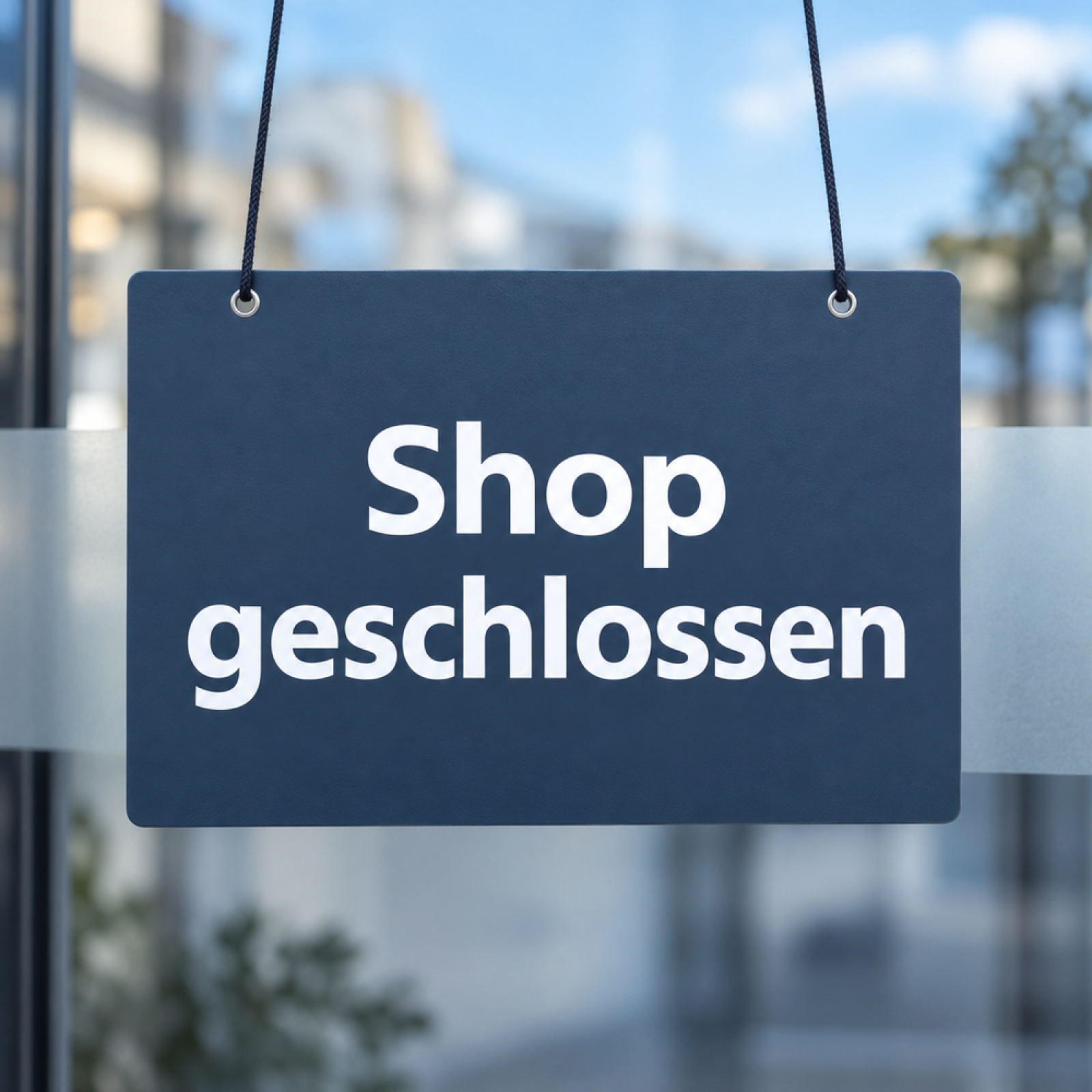 Shop geschlossen